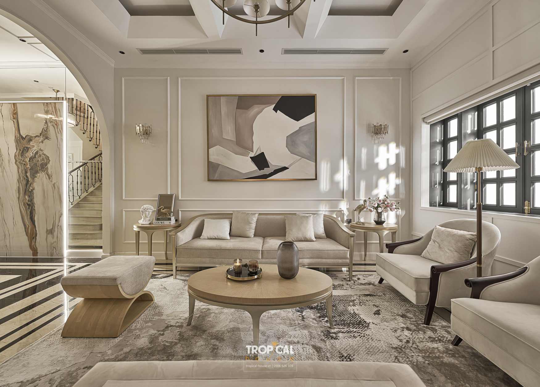 Báo giá thi công nội thất nhà phố trọn gói, tận xưởng 2024